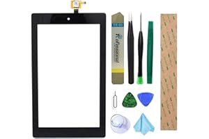 DEDIA Original Touch Screen Digitizer Replacement for Amazon Kindle Fire Tablet 7" 9th Gen 2019 M8S26G +Tools (NO Include LCD)