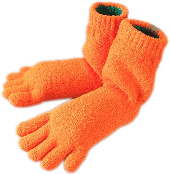 Amazon Co Jp Socksdepo 靴下 てぶくろ屋さんがつくった モコモコ5本指ソックス ゆったり派シングル ショートタイプ 裏起毛 日本製 オレンジ 約19 27cm 服 ファッション小物 Amazon Co Jp Socksdepo 靴下 てぶくろ屋さんがつくった モコモコ5本指ソックス ゆったり派シングル ショートタイプ 裏起毛 日本製 オレンジ 約19 27cm 服 ファッション小物