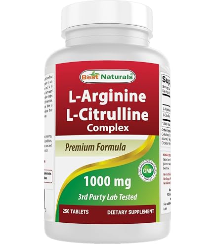 Amazon.com: Best Naturals L-Carnitine 1000mg & L-Arginine 1000 mg : Health  & Household