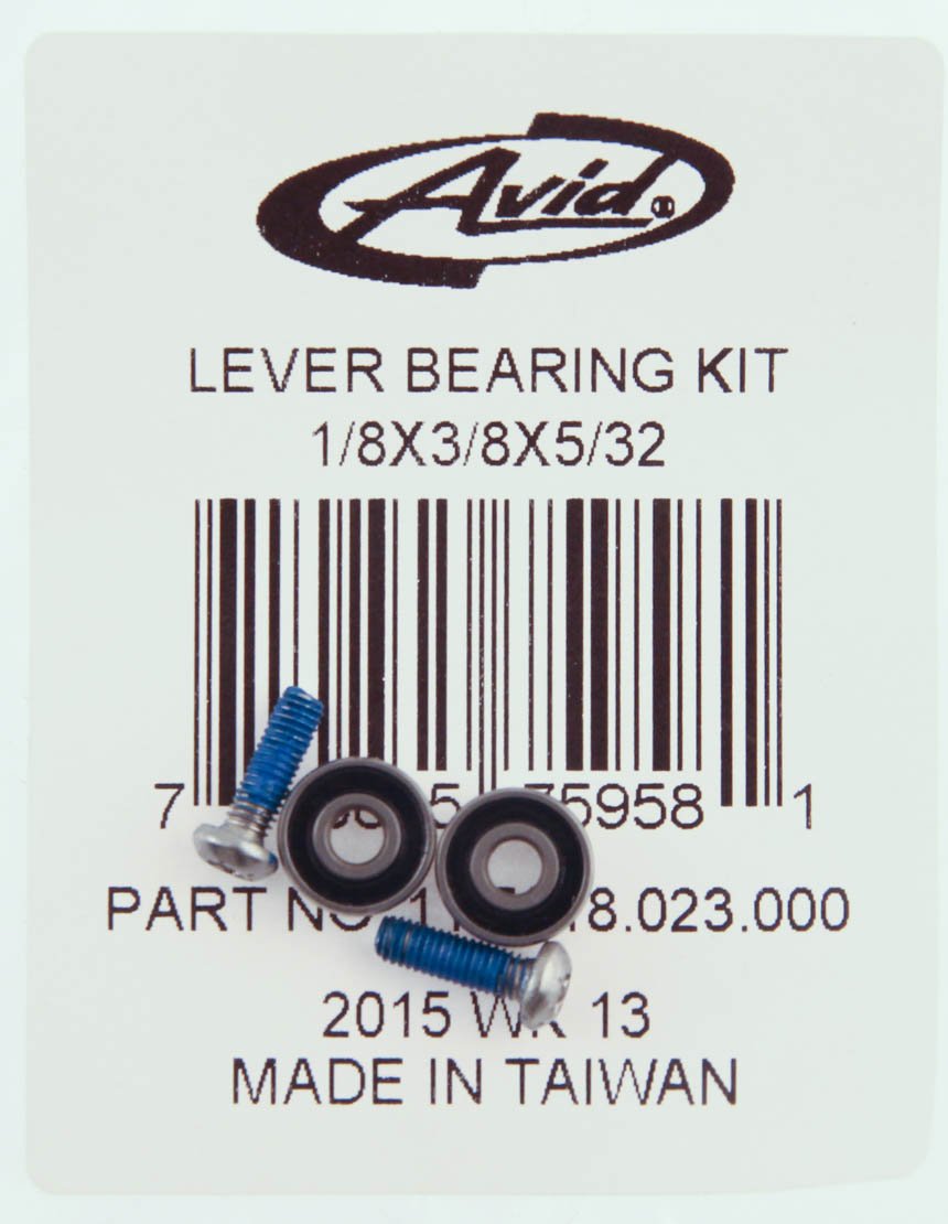 SRAM MTB Unisex Rsc/X0 Sram MTB Guide Rsc X0 Trail Lever Bearing Kit, zwart glanzend, 31.6-390 mm UK