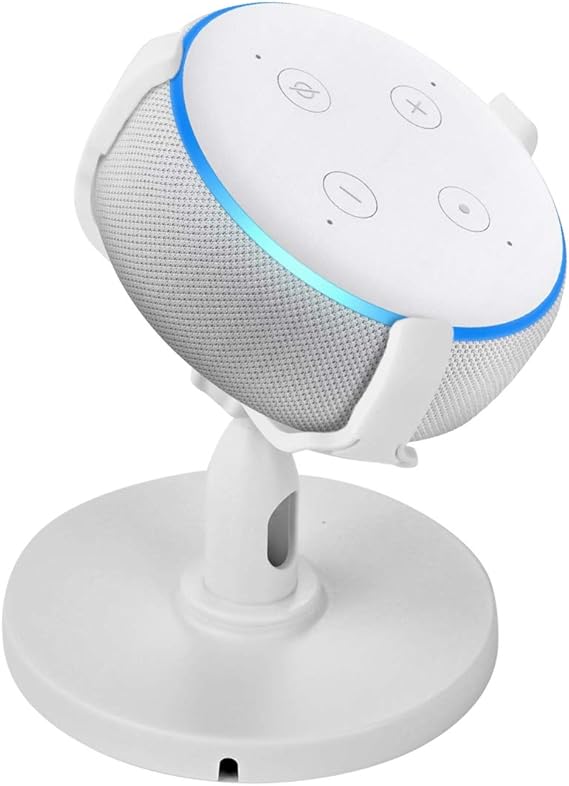 amazon 3rd generation echo dot speaker sandstone white