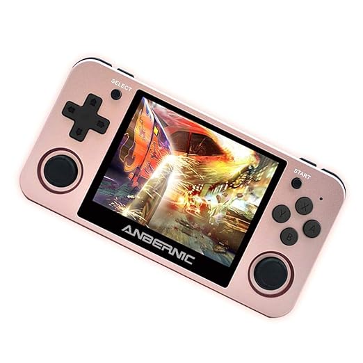RG350m Handheld Game Console with 3.5 Inch IPS Screen Preload 10000 