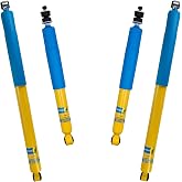 Bilstein Set of Front and Rear B6 4600 Series Shocks Compatible with 2005-2016 F250/F350 4WD with 0" Lift | Easy Installation | Smooth Performance | Built to Last