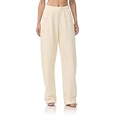 AFRM Womens Ryan Oversized Barrel Leg Jogger Sweatpants with Pockets