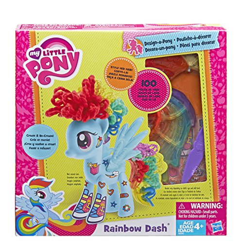 My Little Pony My Little Pony Rainbow Dash Design A Pony Playset Doll