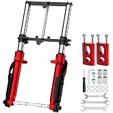 RZEOZU Mini Bike Front Forks Suspension Kit for GMB100 Coleman CT100U | Replacement for Monster Mega Moto MMB80 105cc Baja DB30 Motovox MBX10 MBX11 Trailmaster Storm 200 Parts 7/8 Handlebar Risers