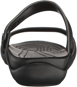 crocs women's cleo v flat sandal