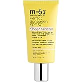 m-61 Perfect Mineral Sunscreen SPF 50 | Reef-Safe, Mineral Sunscreen SPF 50 With Vitamin E, Green Tea