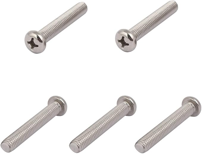 Adiyer M8 x 45mm Machine Screw Bolt 5Pack for Samsung KS8000 Series TV