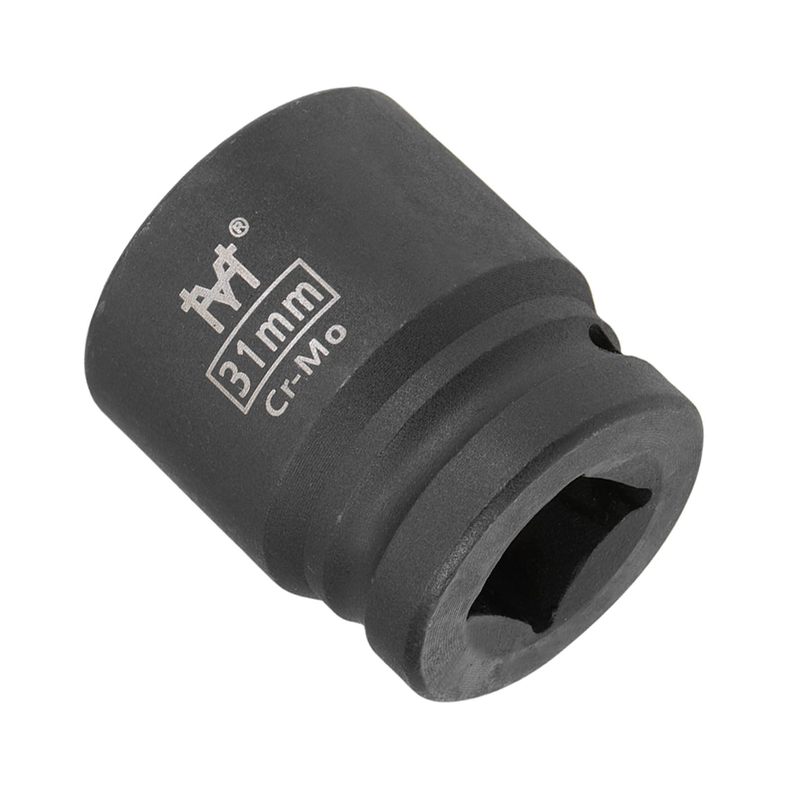 CoCud Shallow Impact Socket, 3/4" Drive 31mm Socket, Cr-Mo Steel Hex Wrench Socket - (Applications: for Home Maintenance)