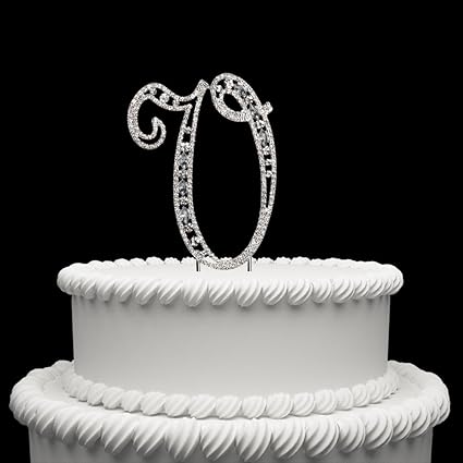 Amazon Com Diamante Rhinestone Crystal Monogram Letter Alphabet