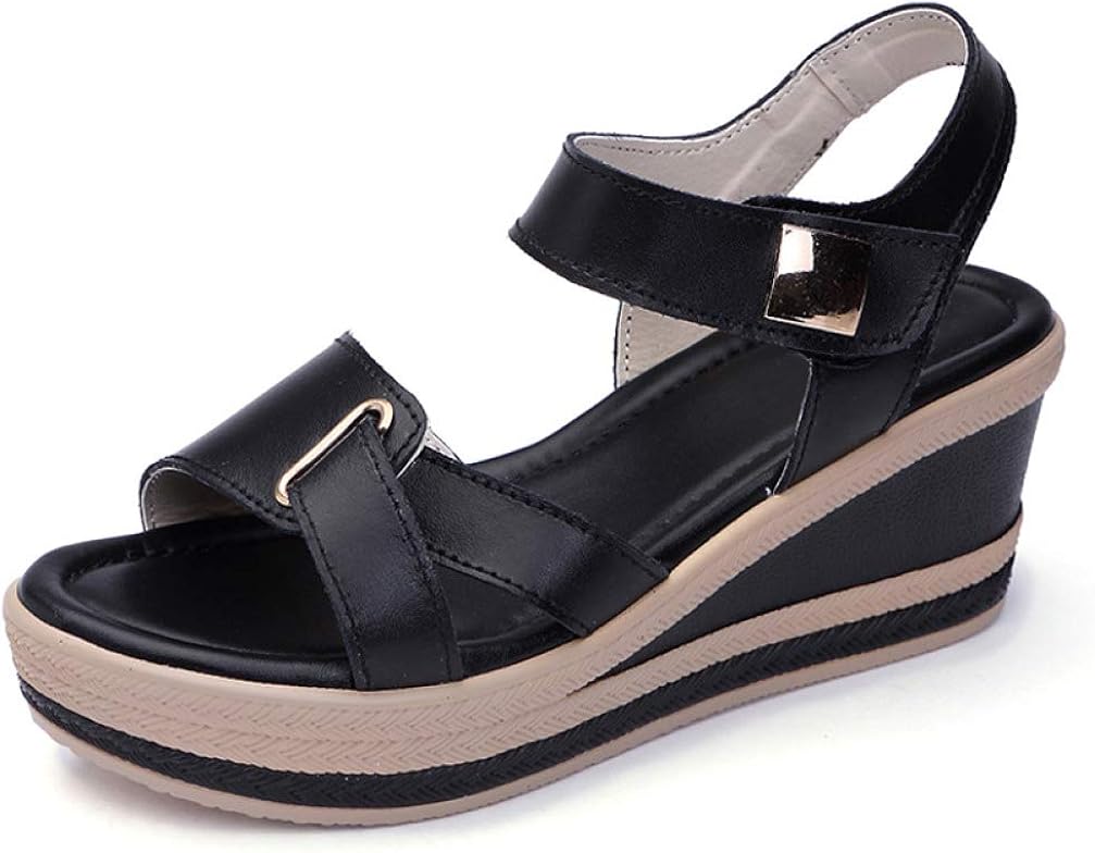 comfortable platform sandals