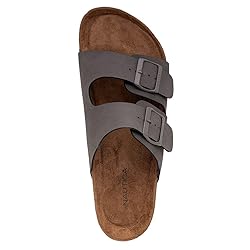 Nautica Men's Double Buckle Slide-Comfort