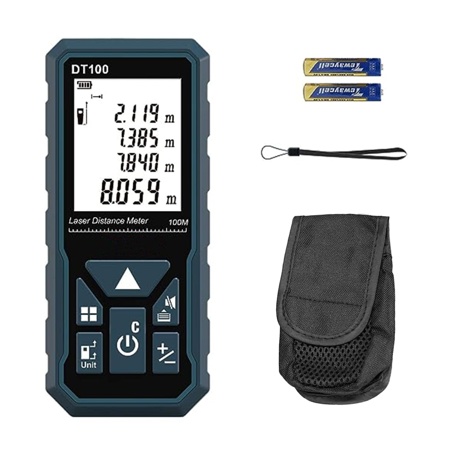 Laser Measure 165ft 330ft DT50 DT100 Gen-2 Laser