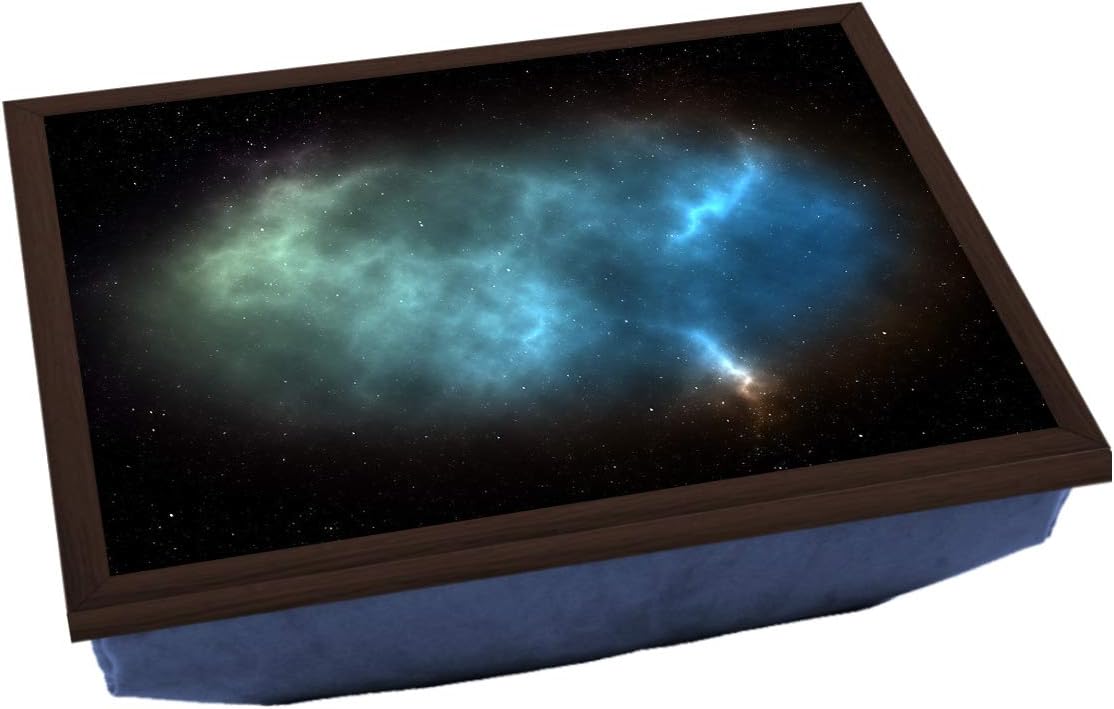 Ivy Mill Designs UK Handmade Luxury Lap Tray - Blue Space Galaxy