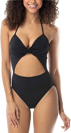 twist one piece swimsuit