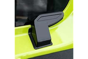 YOCTM 2-PACK ABS Rear Windshield Heating Wire Protection Cover Compatible with Suzuki Jimny 2019 2020 2021 2022 2023 2024 2025 JB64 JB74W Black Protector Cover Trim (Black)