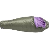 Big Agnes Anthracite - Sleeping Bag | Lightweight, compact 3-season mummy bag with contoured hood, draft collar and anti-snag zipper for backpacking