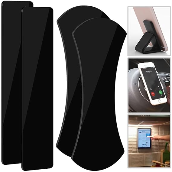 Qoosea Gel Sticky Bracket Pads 4Pcs Erstaunlich Nano Rubber Pad Flourish Lama Multifunktionale Anti-Rutsch-Waschbar Gel-Aufkl