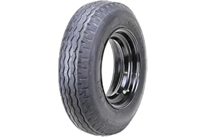 Zeemax One Heavy Duty Highway Trailer Tire Wheel Assembly 8-14.5 14PR LR G w/6x14.5 Rim