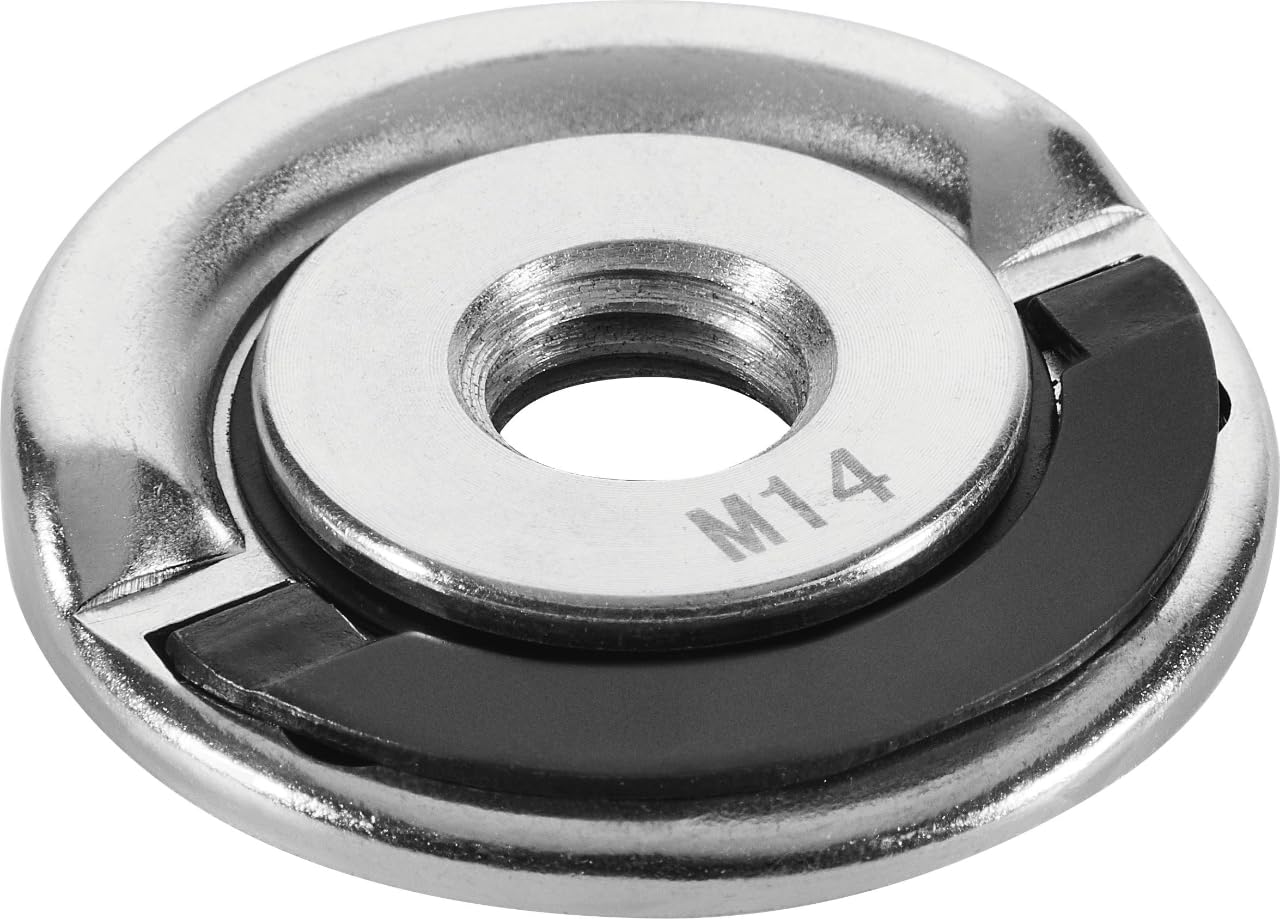 Festool 204927 Keyless Flange Nut Qrn-Agc 18 M14, Grey