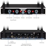 D Debra UHF Wireless Mic System 4x16 Channels Bodypack Headset Lavalier view 6