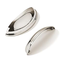 khtumeware 10 Pack 3-1/2" Drawer Pulls Polished