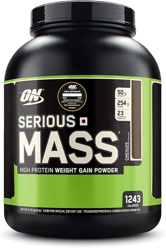 Optimum Nutrition (ON) Serious Mass High Protein and High Calorie Mass