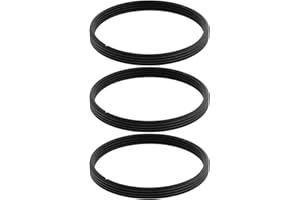 ECSiNG 3pcs Aluminium Alloy M39 to M42 Adapter Ring M39 Lens to M42 Camera Adapter Compatible with Leica Lenses, Compatible w