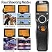 Remote Shutter Release Compatible for Nikon, Wireless Shutter Release Timer Remote Control Pixel TW-283 DC0/DC2 Compatible for Nikon D5200 D5300 D7100 D850 D800 D750 D610