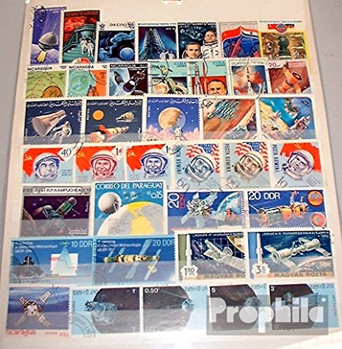 Prophila Collection Motives 300 various Space + Missile stamps (Stamps for collectors) Space