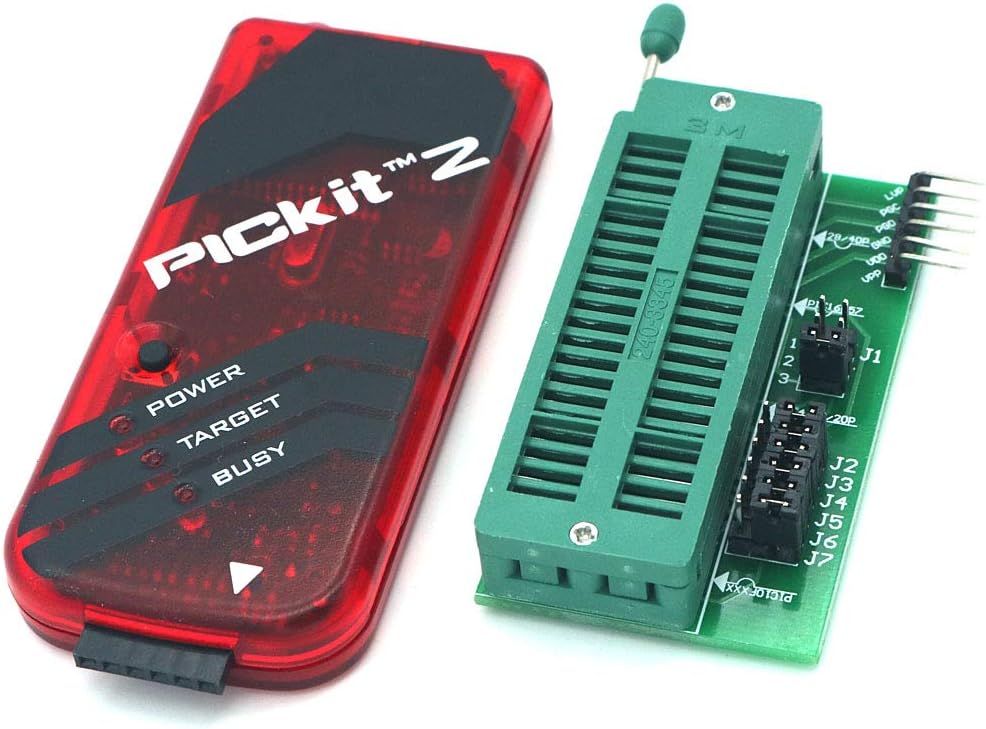 DollaTek PICKIT2 Programmer + PIC ICD2 PICKit 2 Programming Adapter Universal Programmer seat for Arduino - Image 5