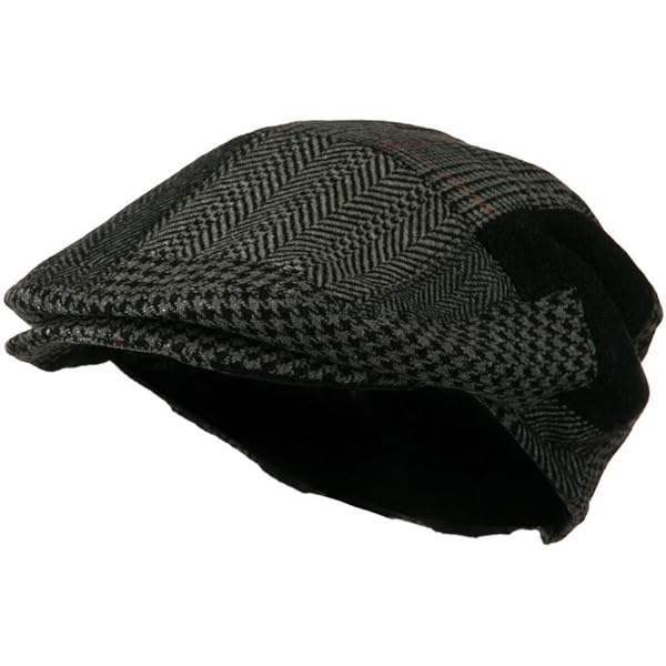 Men's Soft Brim Newsboy Cap with an Adjustable Size Buckle