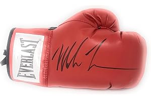 CNDONS Mike Tyson Signed Autograph Boxing Glove Black Ink Tristar Authentic Certified