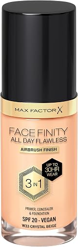 Max Factor Facefinity 3-in-1 Foundation SPF 20 Crystal Beige 200 g