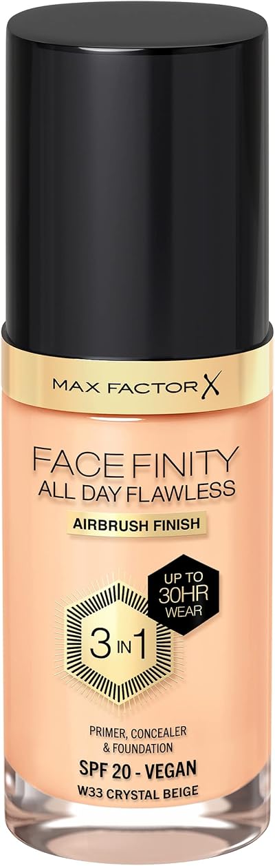 Max Factor Facefinity 3-in-1 Foundation SPF 20 Crystal Beige 200 g