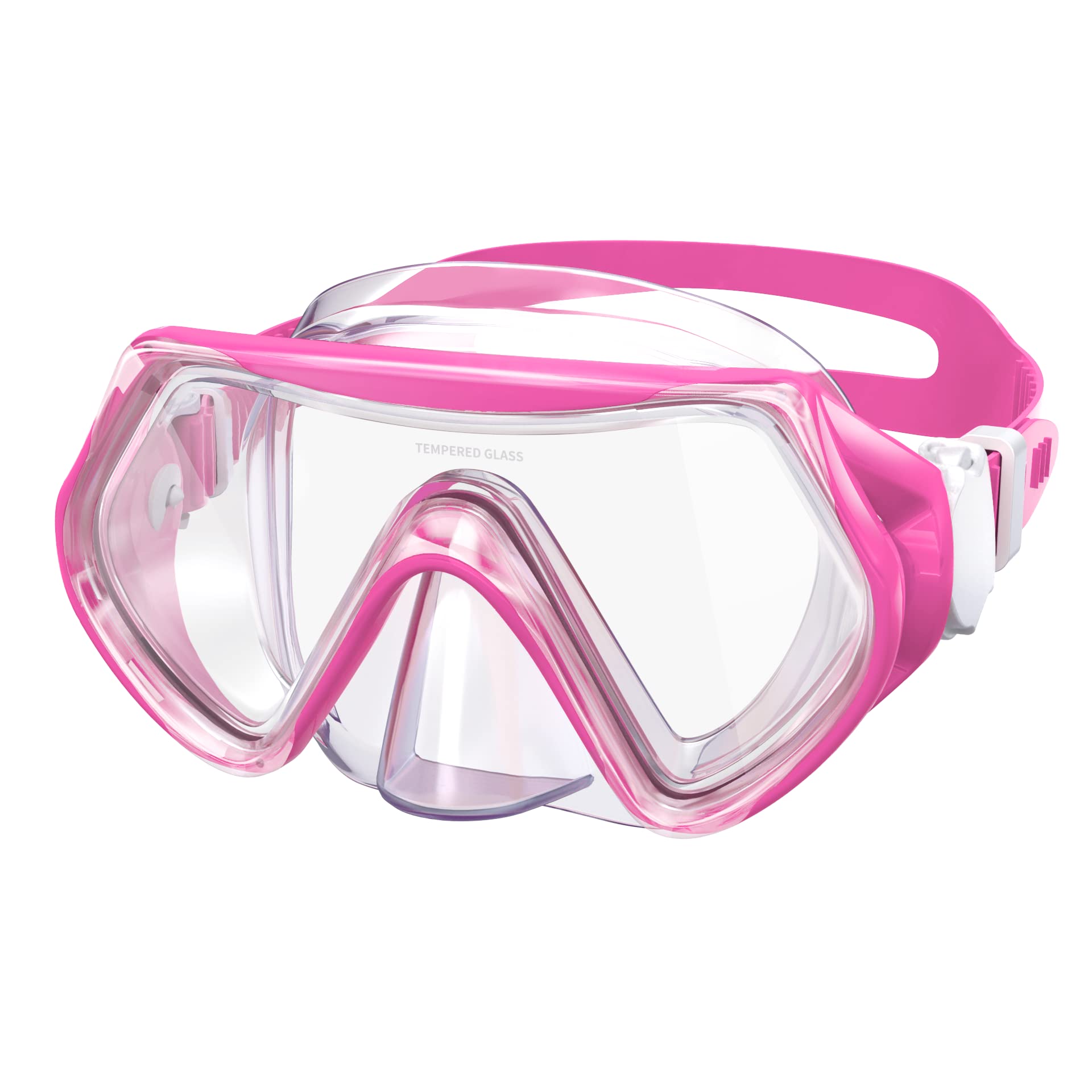Findway Snorkel Mask for Kids,Swimming Goggles Kids for Boys Girls Youth Children Diving Mask with Nose Cover,No Leak Anti Fog Waterproof 180°Clear View Kid Swim Goggles for Age 5-16 Years
