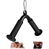 Lovind Tricep Pull Down Attachment,Bigger V Bar Attachment LAT Pulldown Attachments Cable Machine Accessories with Upgrated Grip for Home Gym Equipment