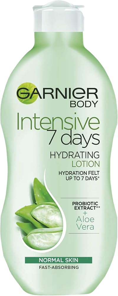 Garnier Intensive 7 Days Aloe Vera & Probiotic Extract Body Lotion 250ml