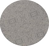 Fitted Tablecloth Fits 52 to 60 Round Tables (Blue Gray)