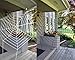 JOYIN Halloween 2 Pack 11ft Huge Spider Web for Halloween Outdoor Decoration - 1 Black and 1 White