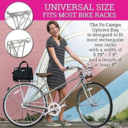 po campo uptown bike trunk bag