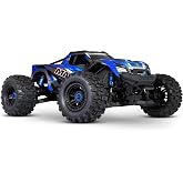 Traxxas Maxx 4S V2 Brushless Monster Truck w/ WideMaxx - Blue