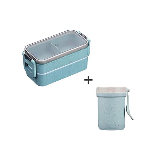 Cheryl Norri japonesa Microondas Caja Bento paja del trigo Niño ...