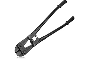 MAXPOWER Bolt Cutter 30 inch, Max Jaw Opening 13/16", Heavy Duty Metal Cutters with Ergonomic Rubber Long Handle