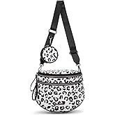 Montana West Large Bum Bag Nylon Crossbody Bags Mom Purse with with Coin Purse