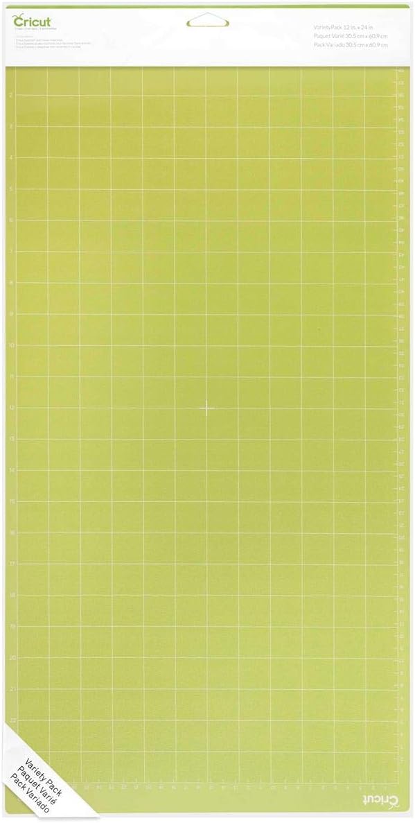 Cricut 2003847 Machine Mat Variety Pack, 30.5 cm x 61 cm (12" x 24") (3 ct), Multi, 12 x 24, Multi-colour - Image 3