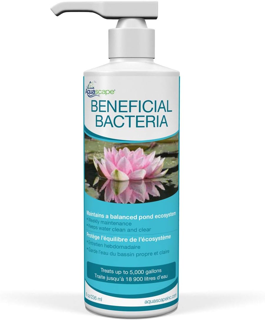 Aquascape Beneficial Bacteria for Pond and Water Garden, Liquid, 8