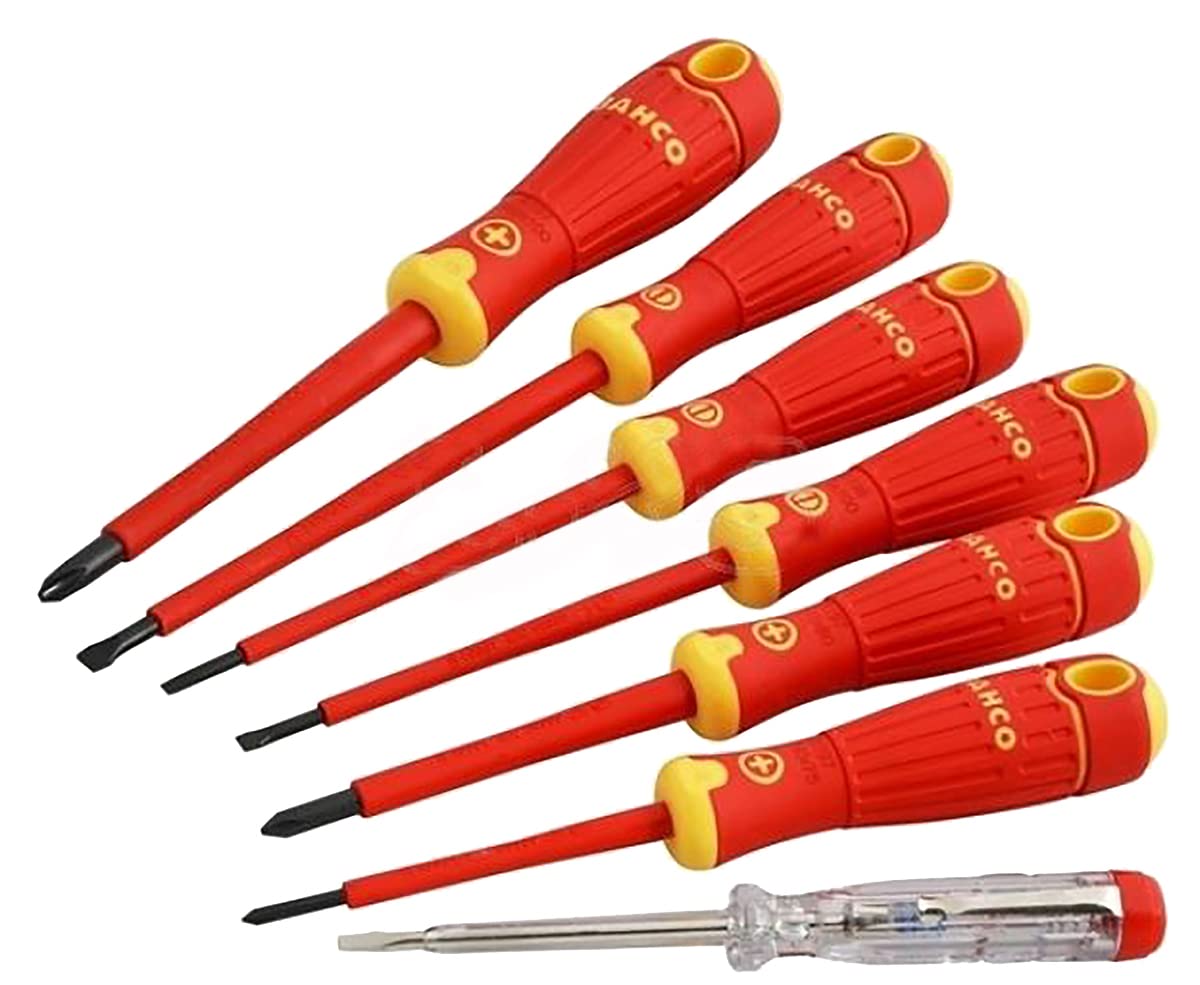 BAHCOFIT Insulated Screwdriver Set, 7 Piece