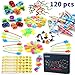 Amy&Benton 120PCS Prize Box Toys for Classroom Pinata Filler Toys for Kids Birthday Party Favors Assorted Carnival Prizes for Boys and Girls Treasure Box / Chest Prizes Toys for Classroom primary